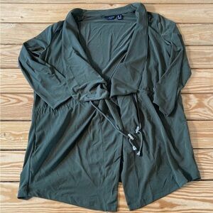 Susan Grave Olive Green Women's cardigan